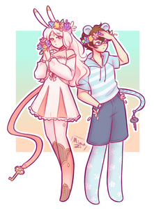 soft color . sketch fullbody x2: $51