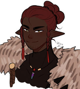 soft color . sketch bust up: $12